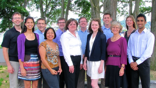 From left to right: Aaron Keating, Tatsuko Go Hollo, John Burbank, Gabriela Quintana,Travis Crayton, Kathleen Johnson, Gary Burris, Audrey Peek, Alex Stone, Marilyn Watkins, Lindsay Van Nostrand, Ashwin Warrior.