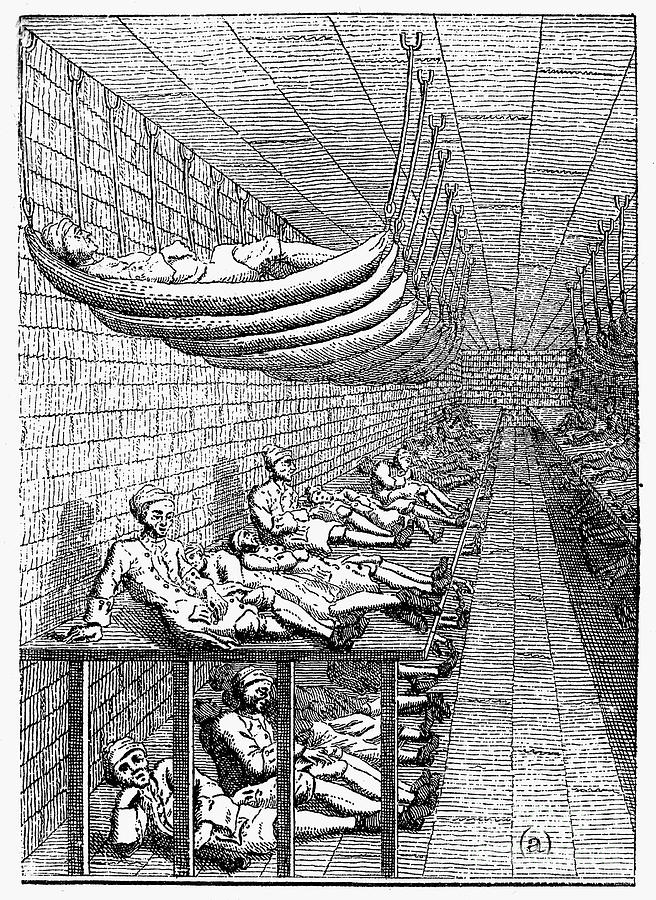 A debtor's prison in London.