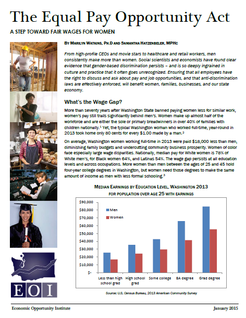 Equal Pay Brief Graphic Full First Page